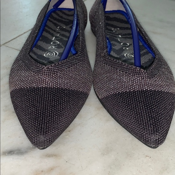 - Rothy’s Twilight Metallic Captoe Points - Picture 8 of 10